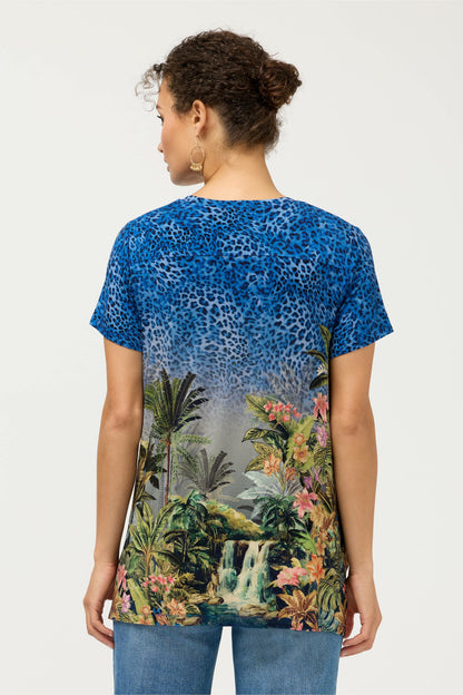 THE JANIE FAVORITE DRAPE TEE