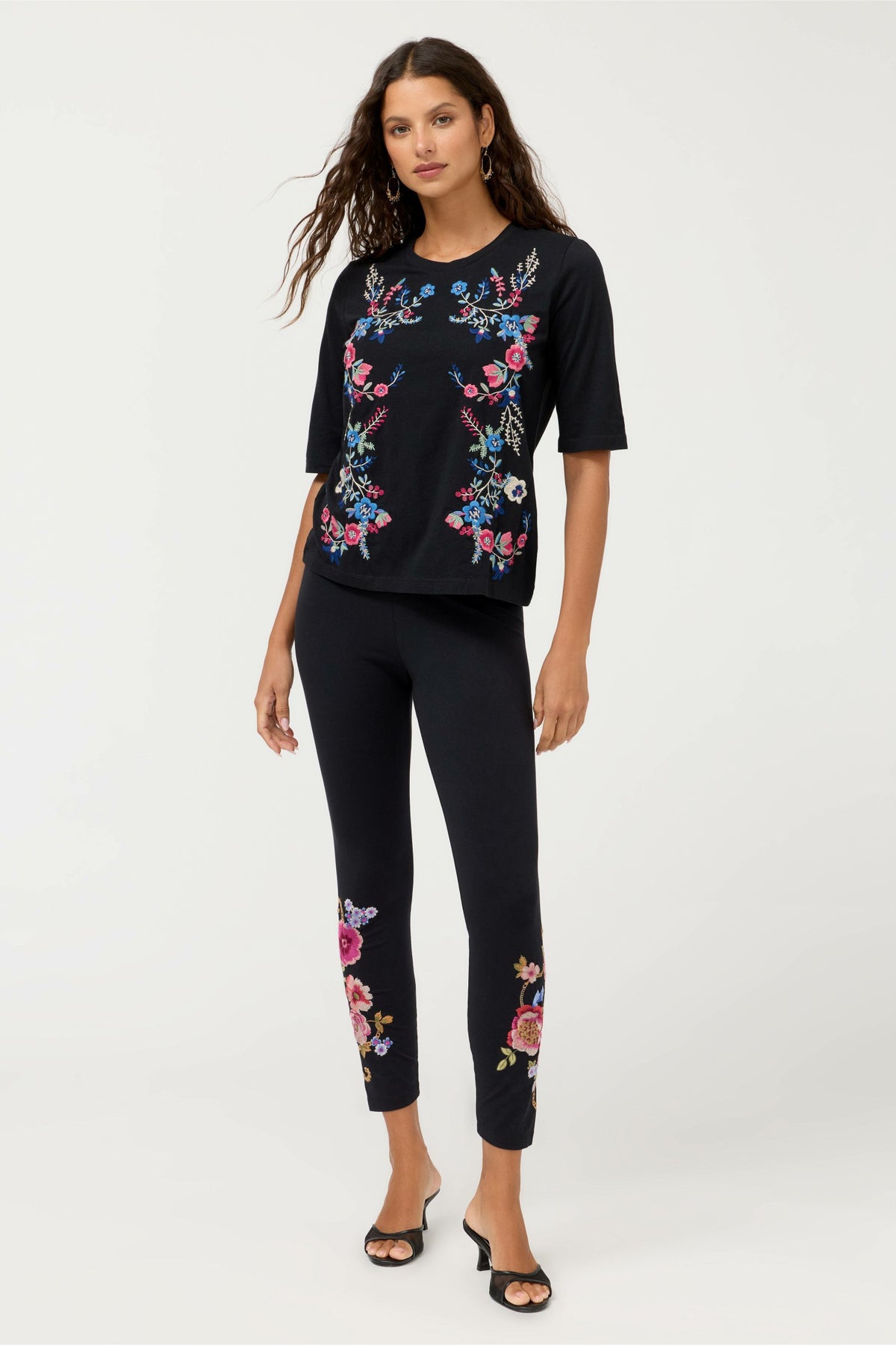 CREWNECK ELBOW SLEEVE TEE
