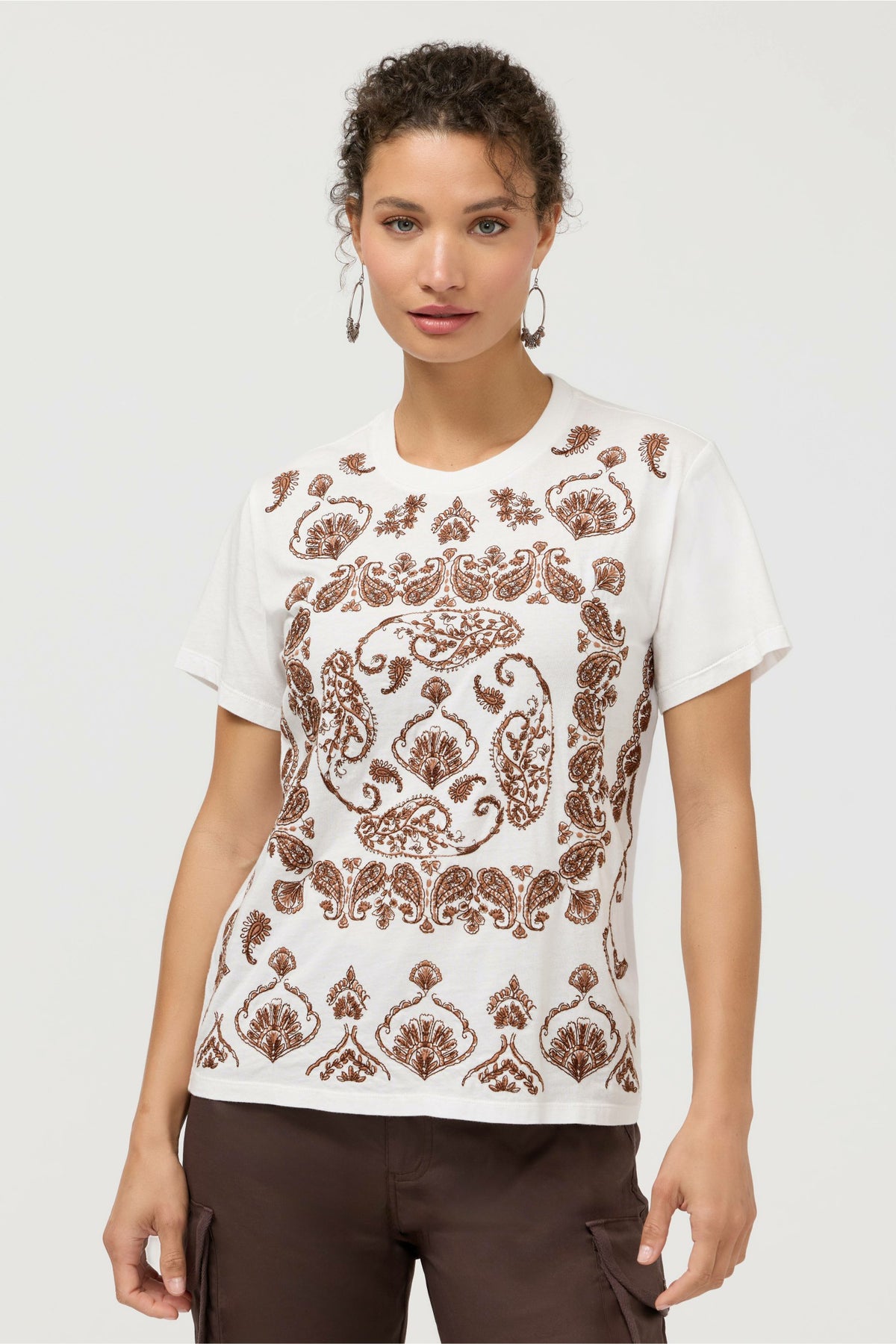 CREW NECK TEE
