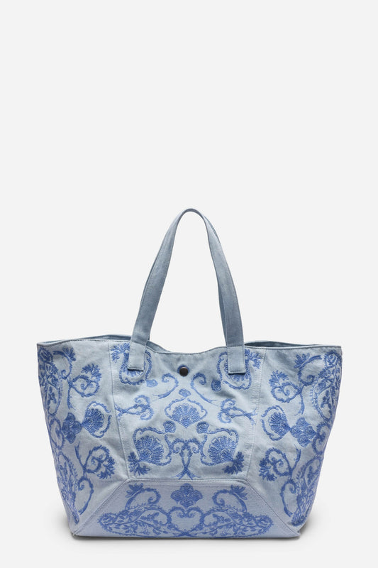 SEAMED TOTE BAG