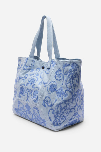 SEAMED TOTE BAG