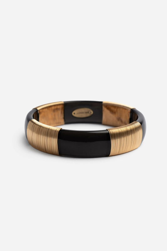 GOLD WIRE WRAP BRACELET