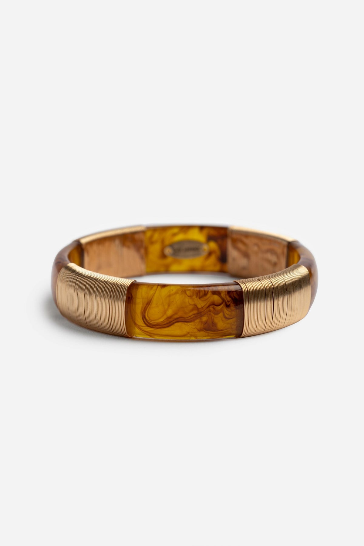 GOLD WIRE WRAP BRACELET