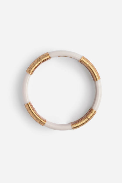 GOLD WIRE WRAP BRACELET