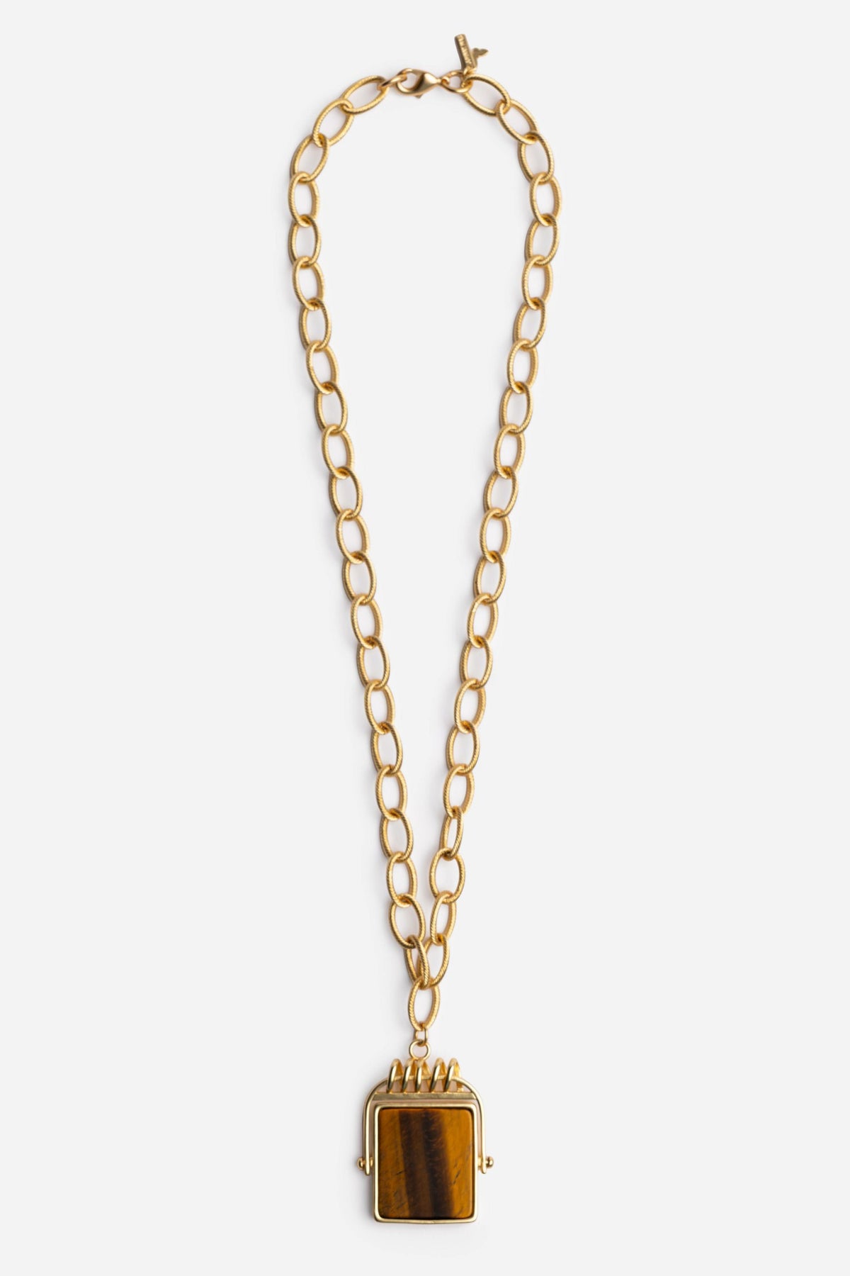 SEMIPRECIOUS PENDANT NECKLACE