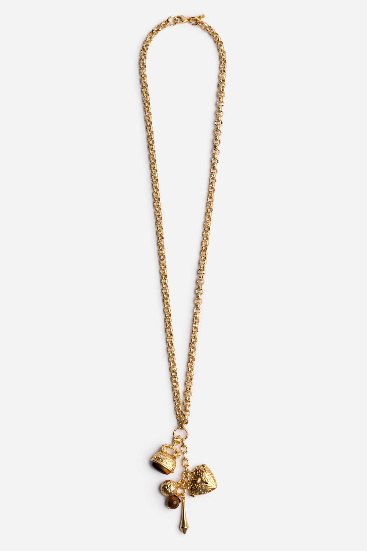 FIVE CHARM NECKLACE