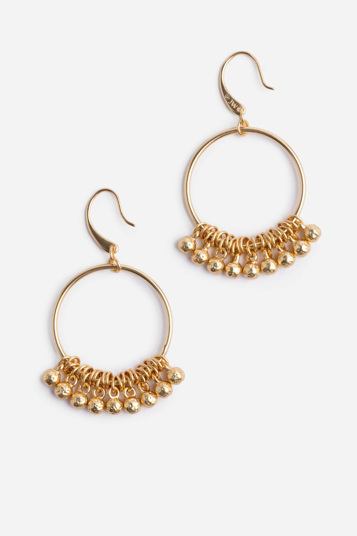 HOOP EARRINGS WITH FLOATING RINGS