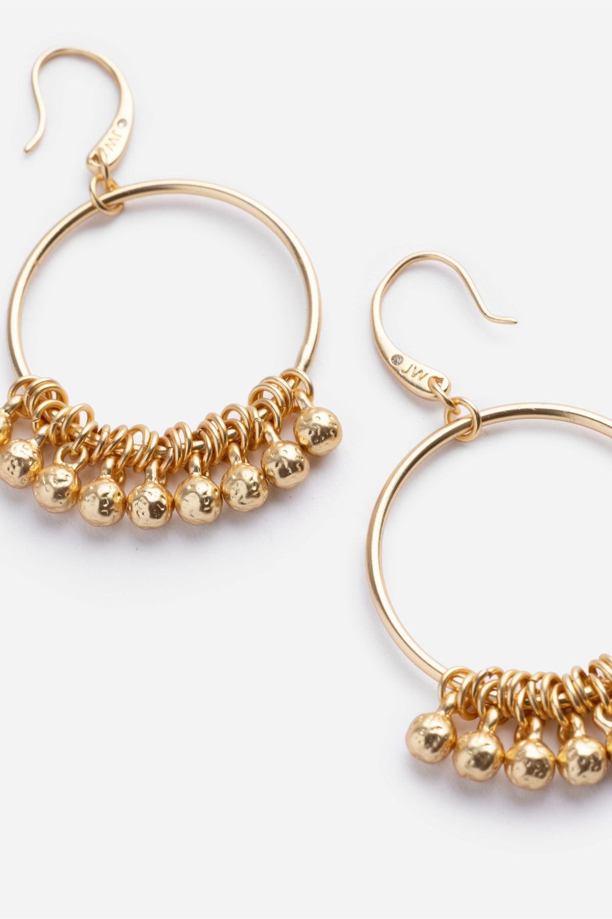 HOOP EARRINGS WITH FLOATING RINGS