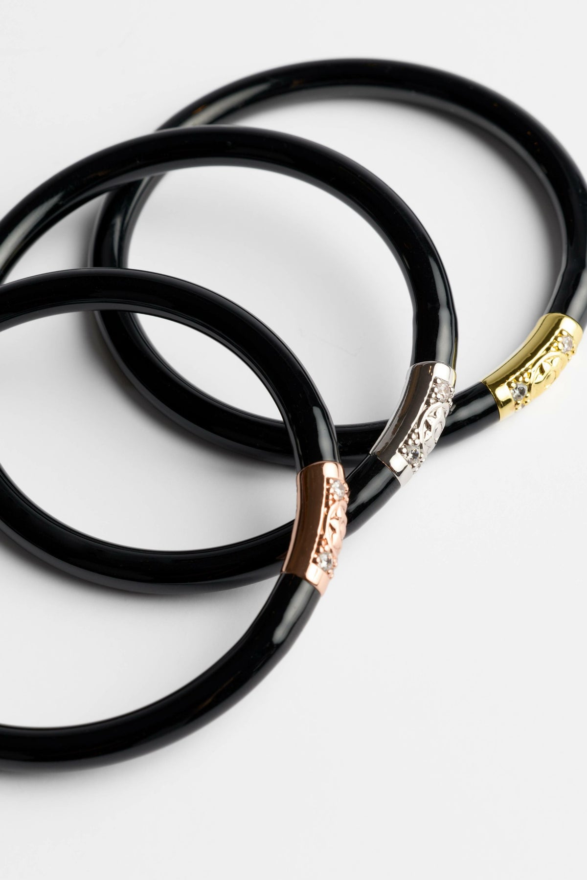 BuDhaGirl® BLACK BRACELET STACK