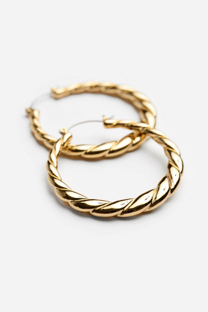 RIDGED ROPE HOOPS