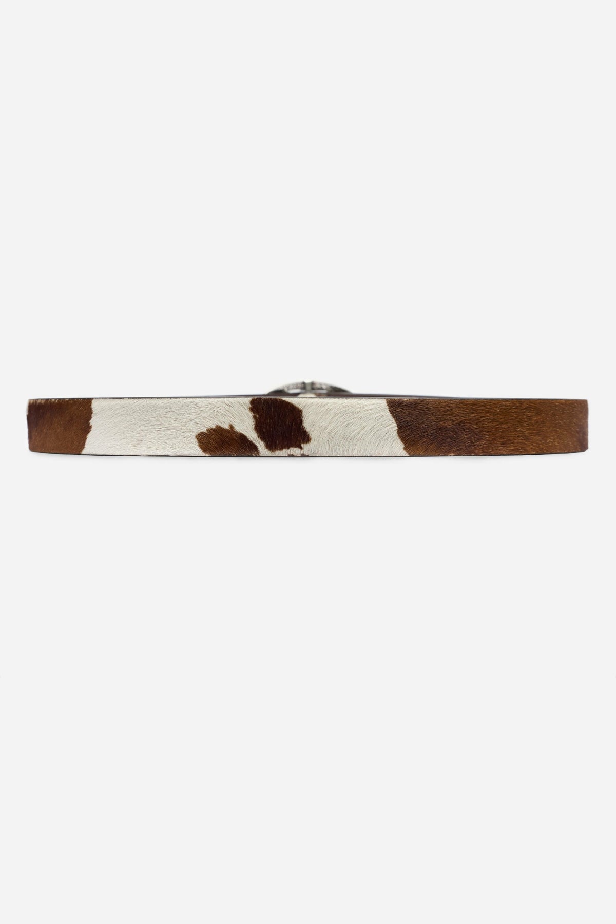 MACULATO ITALIAN CALF HAIR BELT