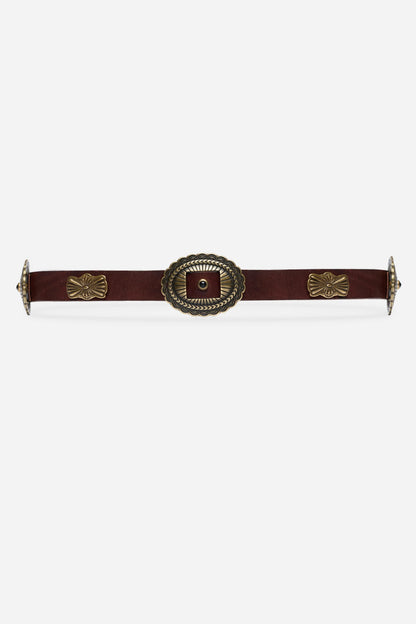 GUSCIO ITALIAN LEATHER CONCH BELT