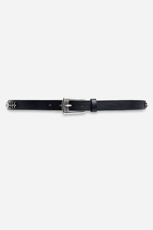 FLOREALE ITALIAN LEATHER CONCH BELT