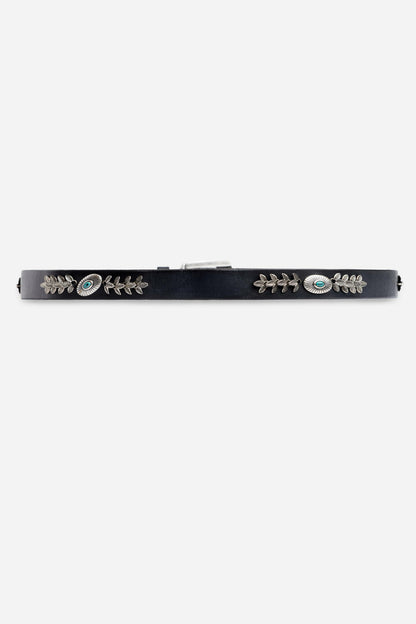 FLOREALE ITALIAN LEATHER CONCH BELT