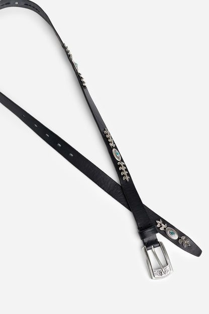 FLOREALE ITALIAN LEATHER CONCH BELT