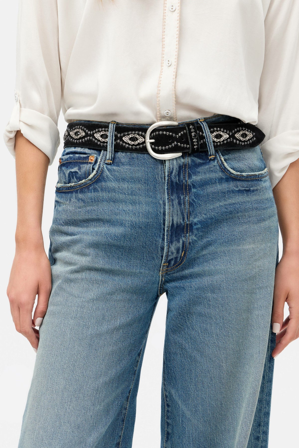 SPLENDORE ITALIAN SUEDE BELT