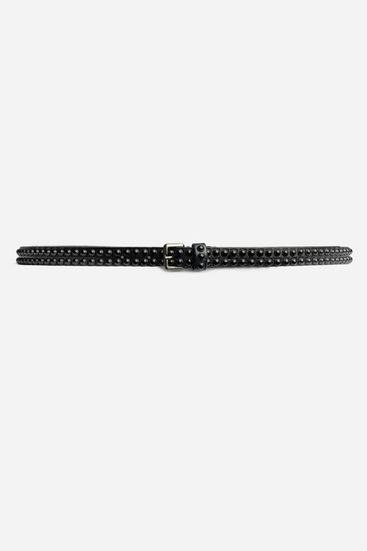 DELICATO ITALIAN LEATHER STUDDED BELT