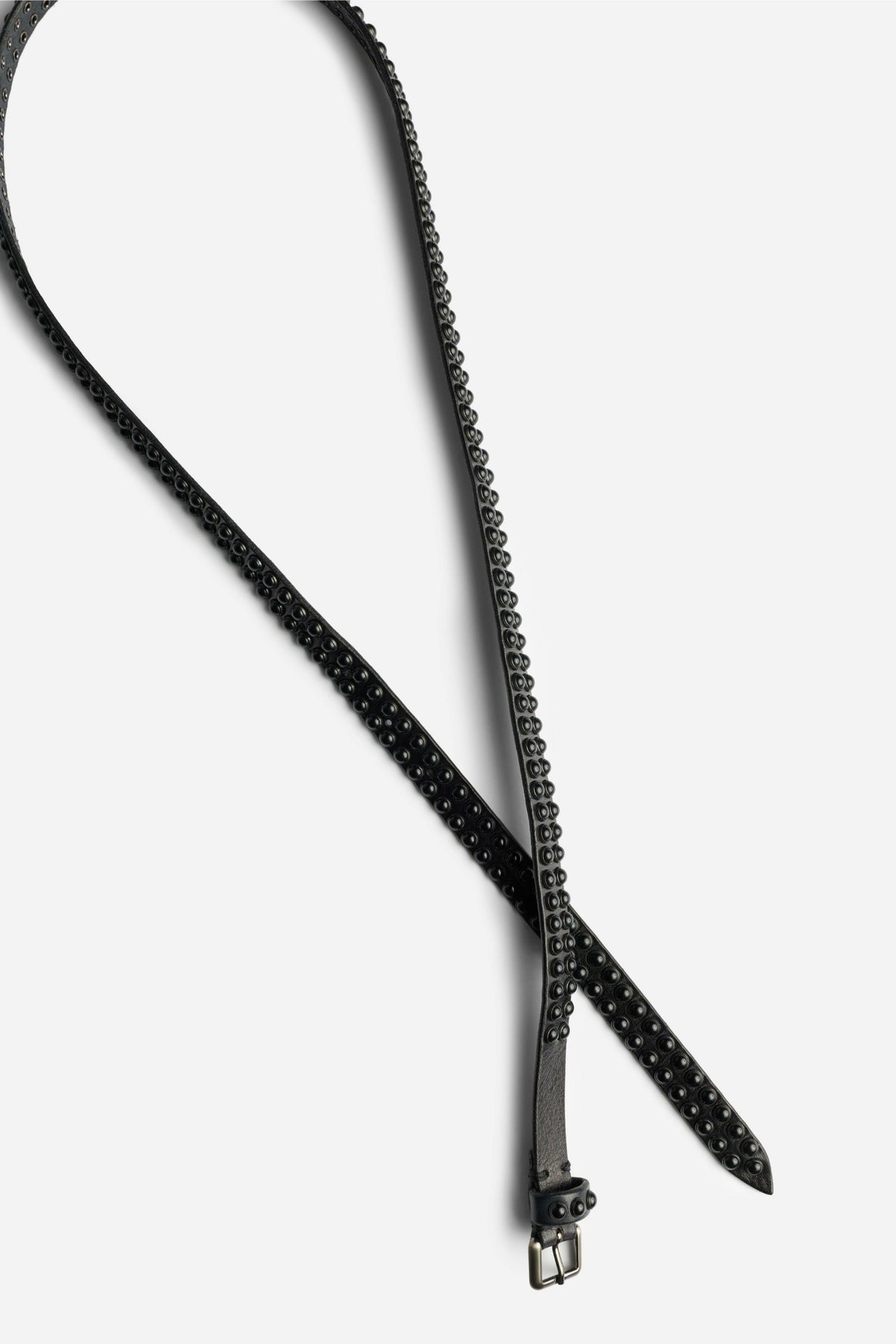 DELICATO ITALIAN LEATHER STUDDED BELT