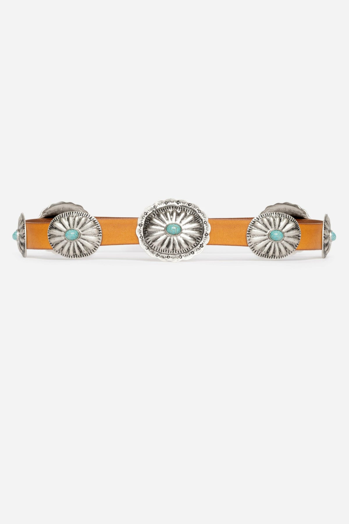 PETALO ITALIAN LEATHER CONCH BELT