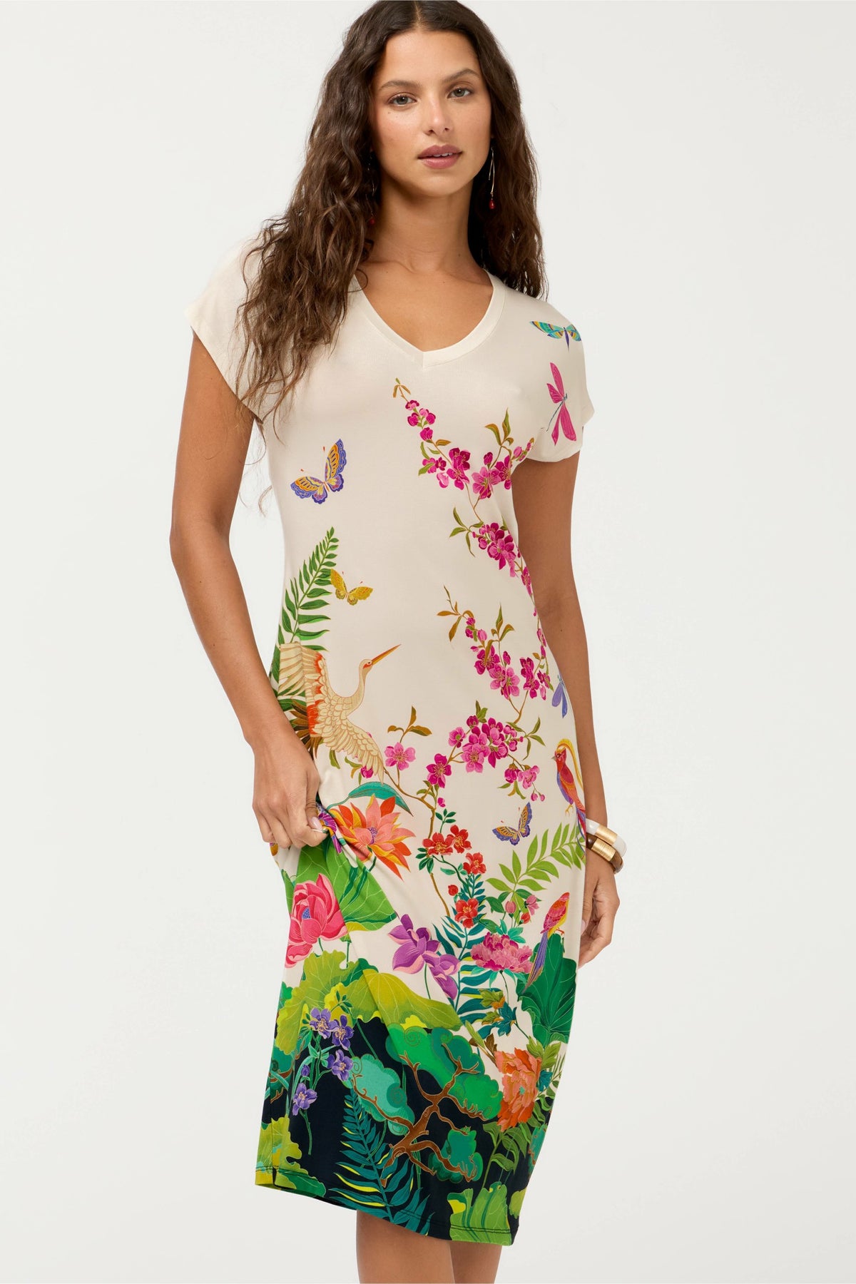 THE JANIE FAVORITE RELAXED KNIT DRESS