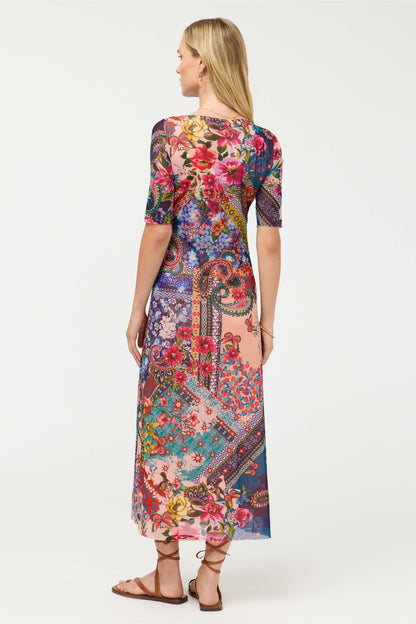 ASTRID MESH MIDI DRESS