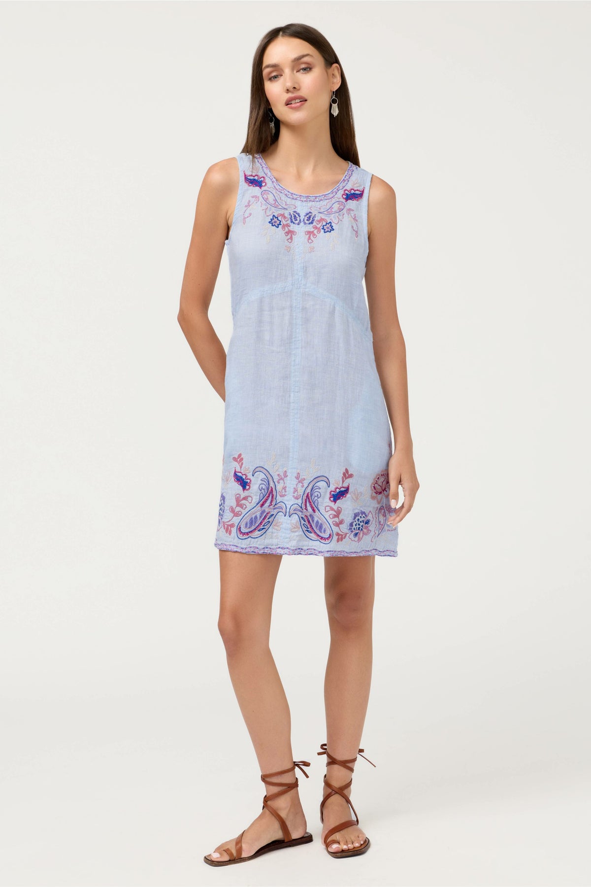CHEVRON TANK DRESS