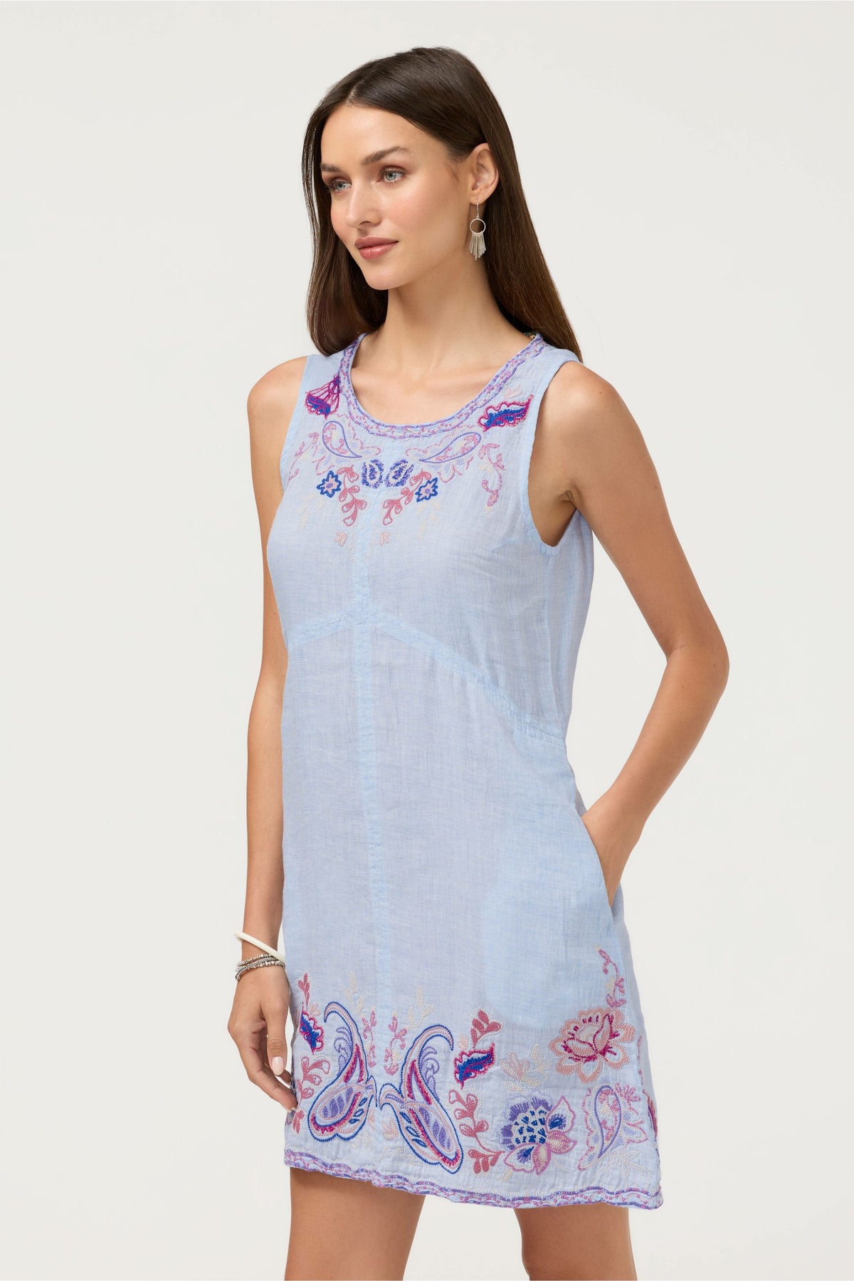 CHEVRON TANK DRESS