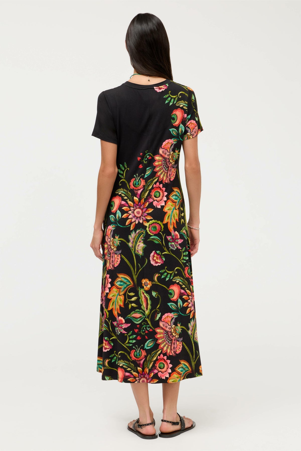 THE JANIE FAVORITE V-NECK CAP SLEEVE DRESS