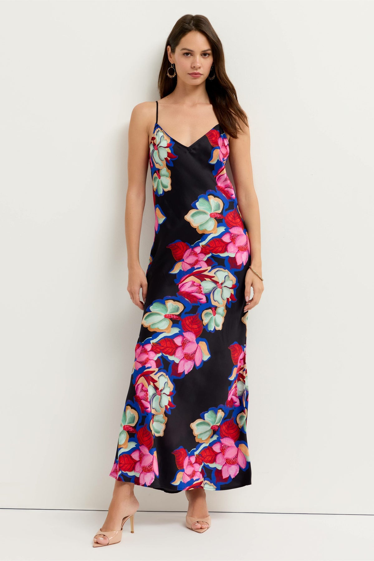 EVANORA MAXI SLIP DRESS