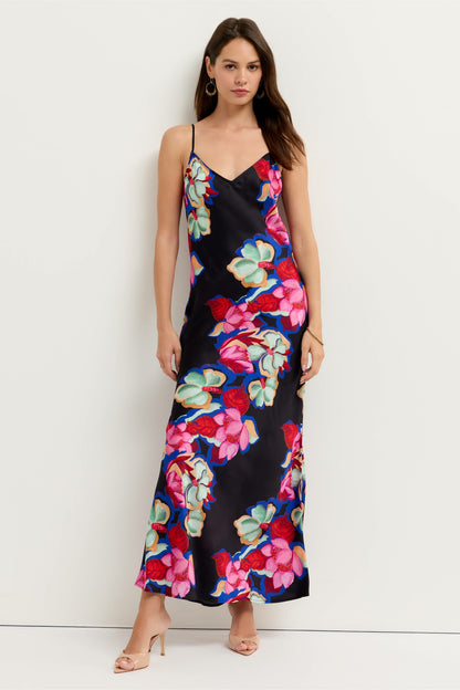 EVANORA MAXI SLIP DRESS