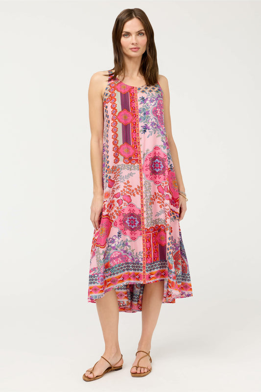 DORNAZ SCOOP NECK DRESS