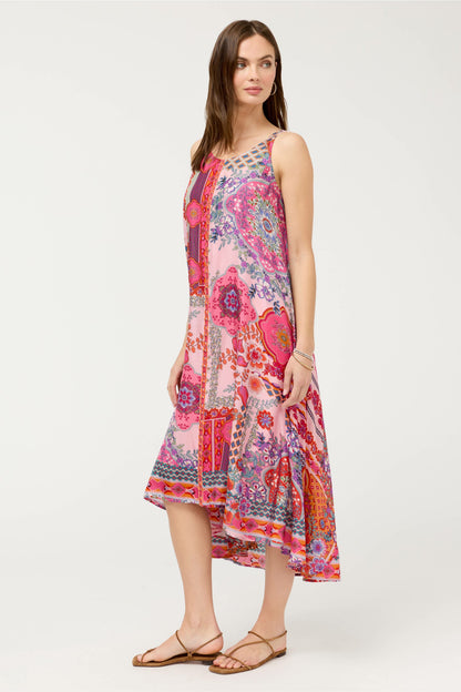 DORNAZ SCOOP NECK DRESS