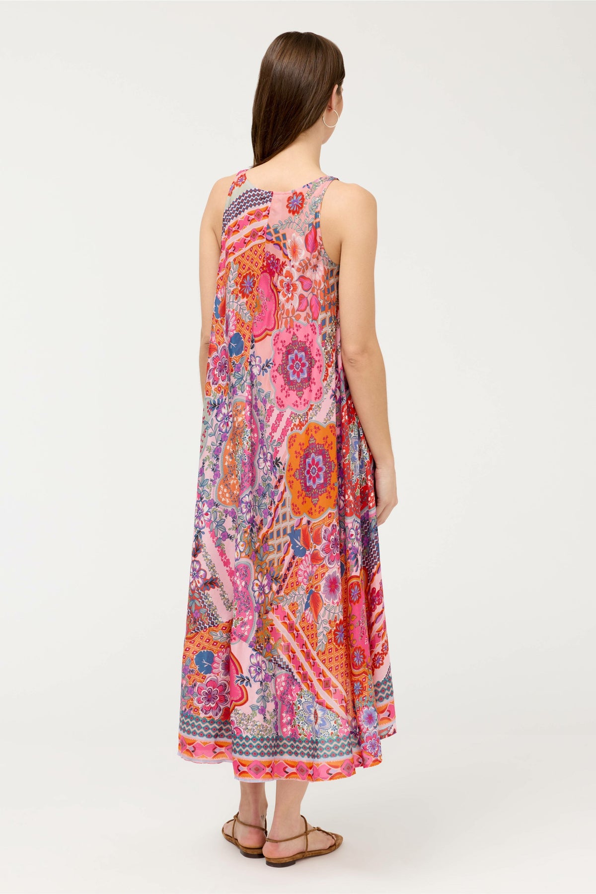 DORNAZ SCOOP NECK DRESS