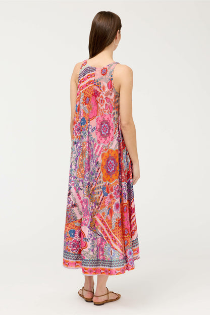 DORNAZ SCOOP NECK DRESS