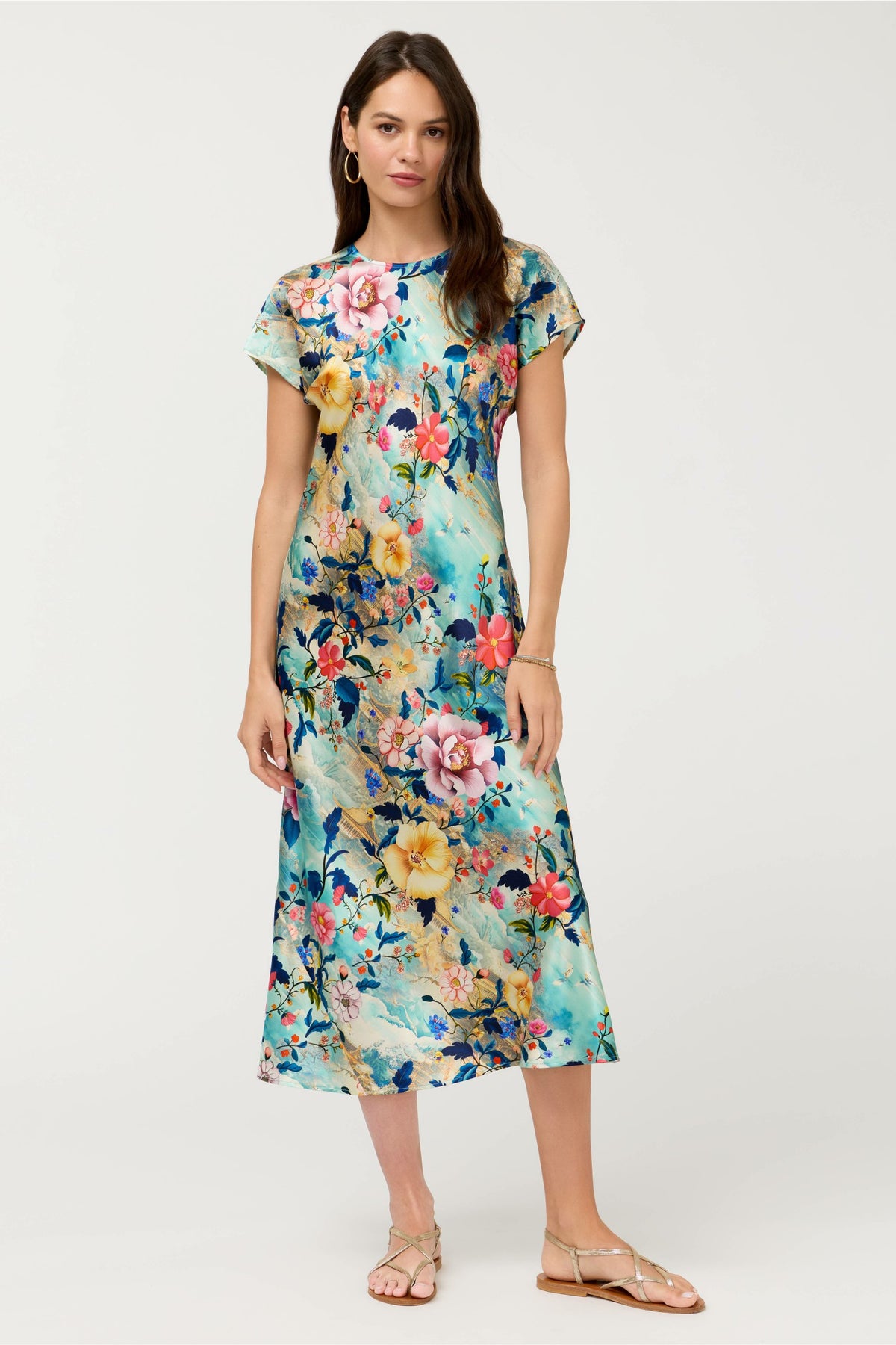 RYU BIAS DOLMAN DRESS