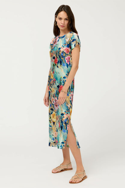 RYU BIAS DOLMAN DRESS