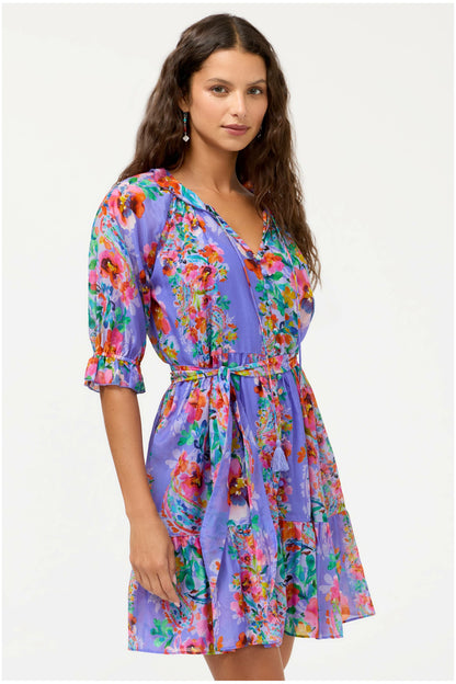 SUZY TIERED MINI DRESS