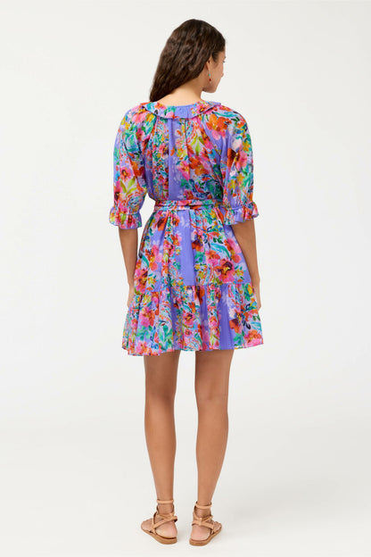 SUZY TIERED MINI DRESS