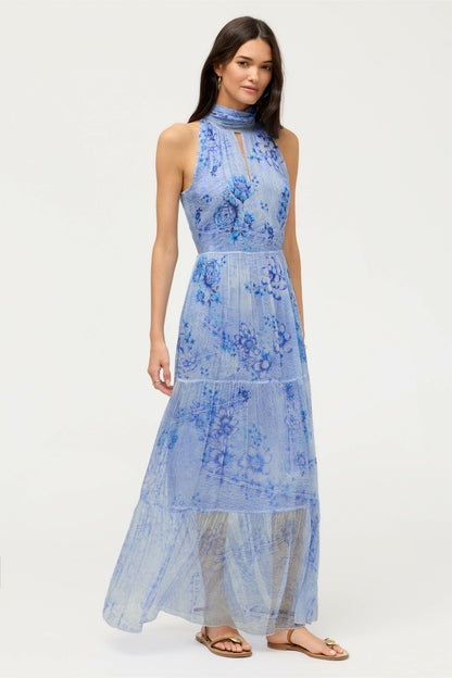 RIONA HALTER MAXI DRESS