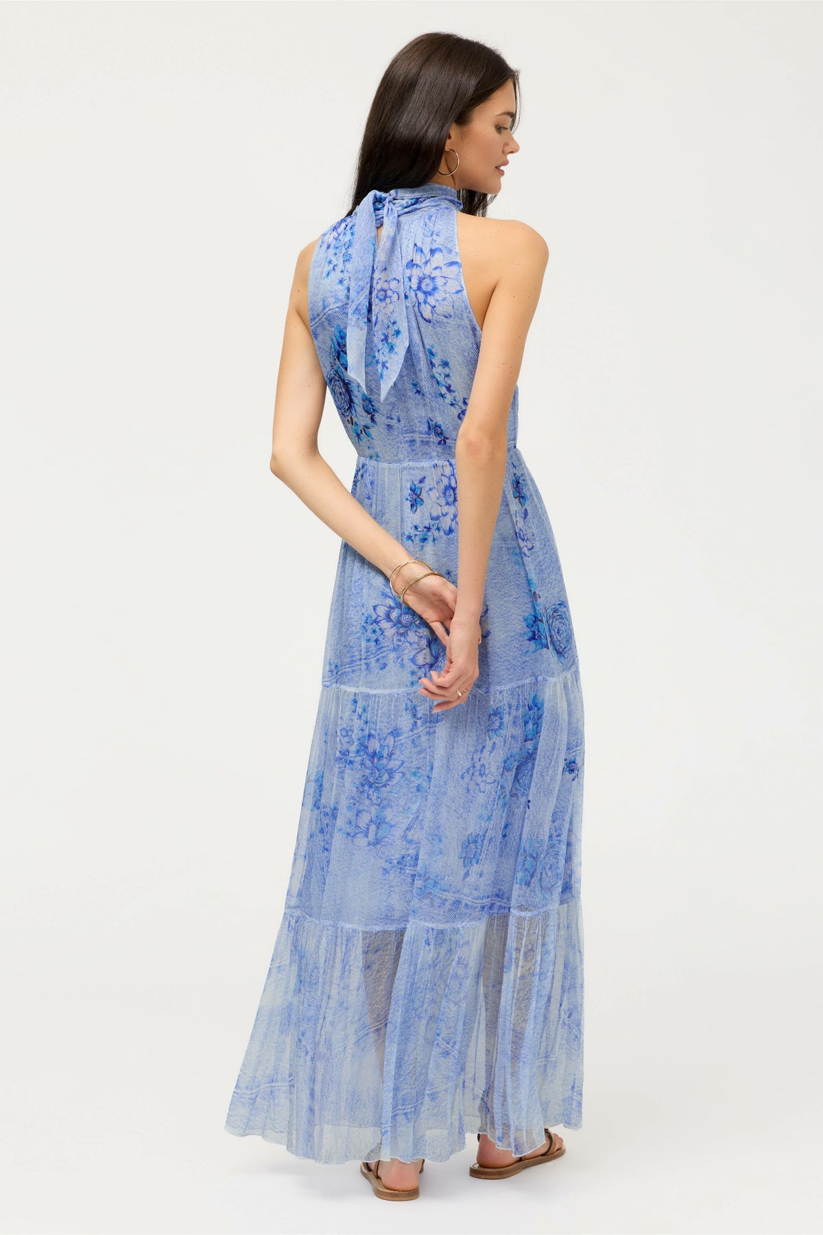 RIONA HALTER MAXI DRESS
