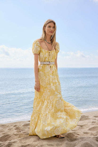LILY RAE TIERED MAXI DRESS