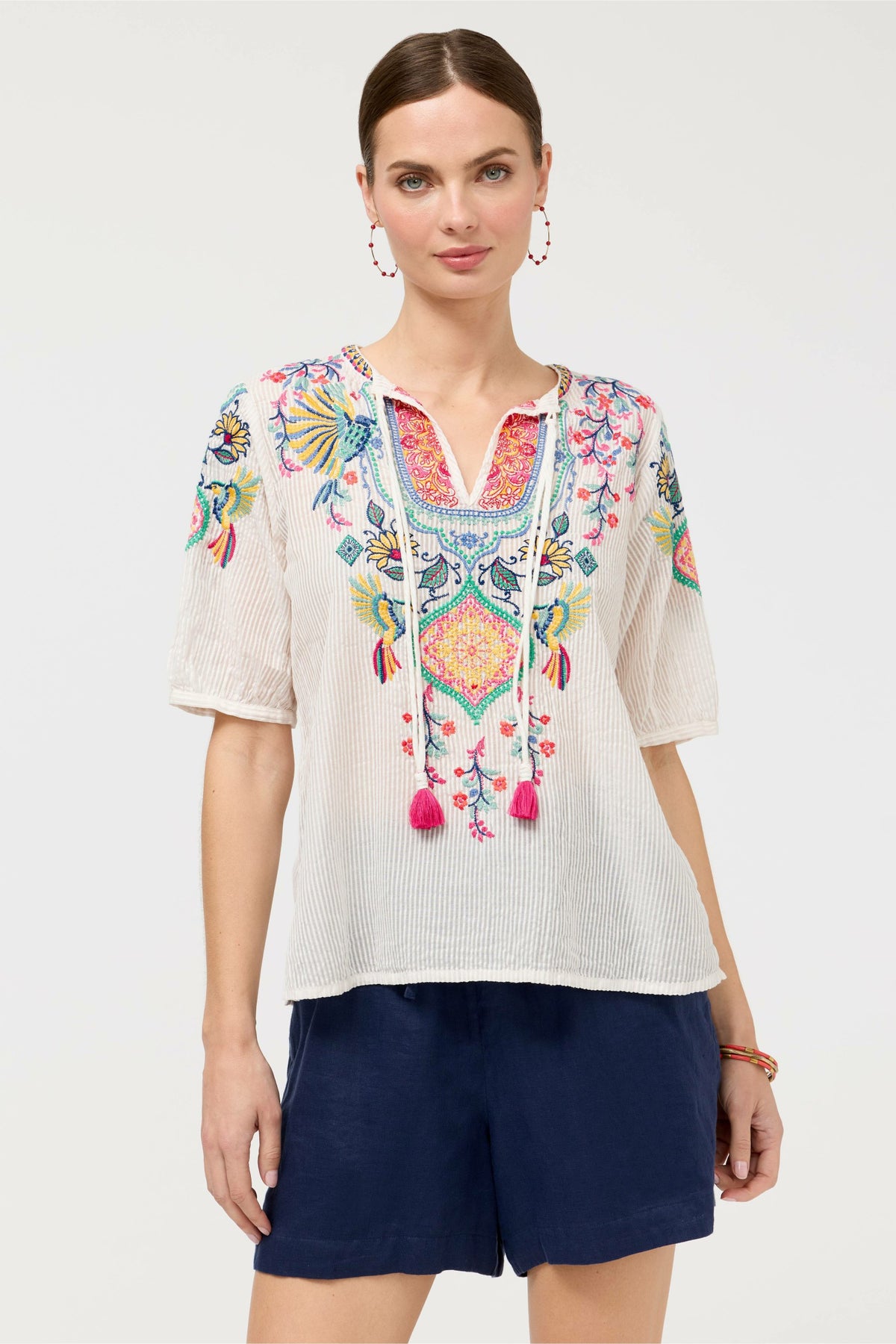 MARGOT SHORT SLEEVE BLOUSE
