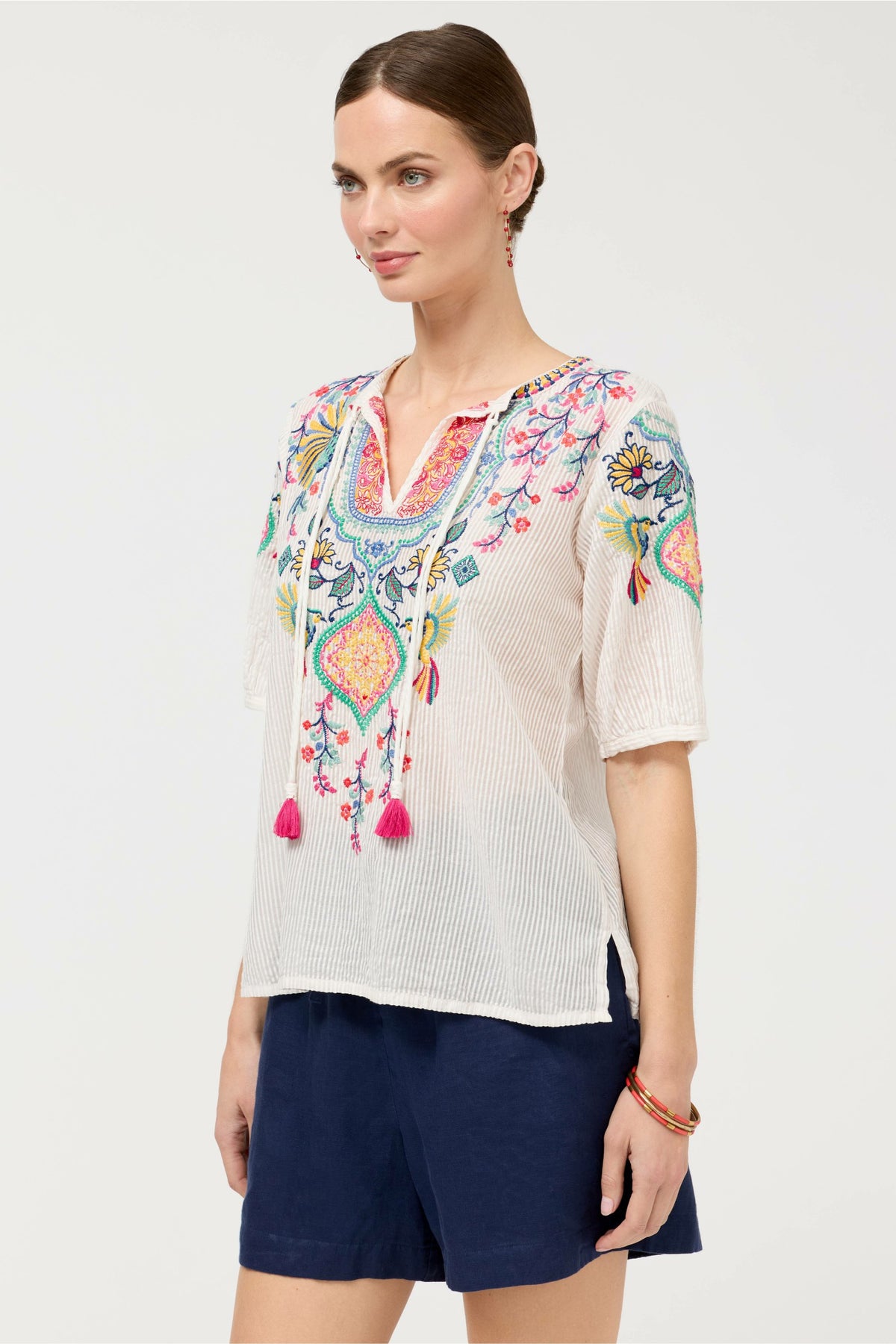 MARGOT SHORT SLEEVE BLOUSE