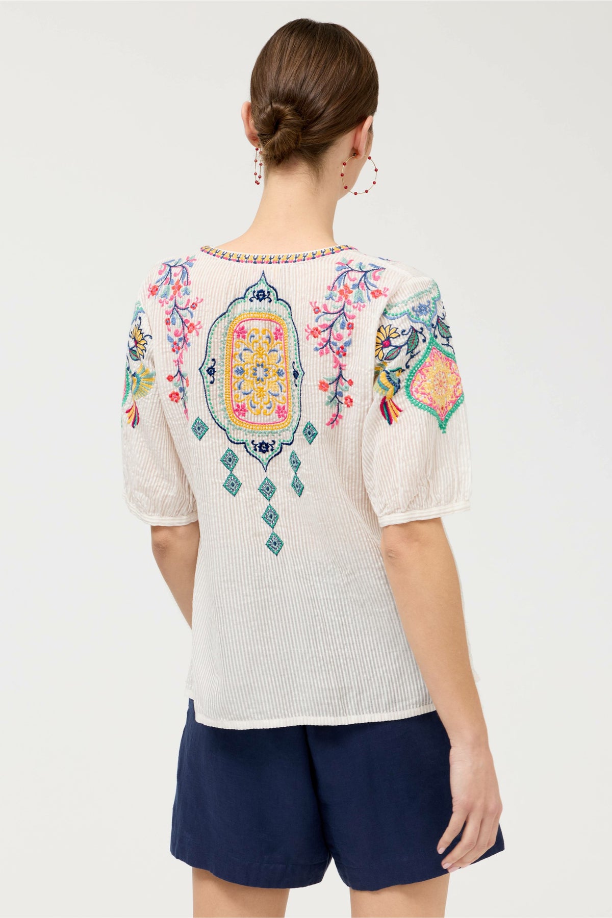 MARGOT SHORT SLEEVE BLOUSE