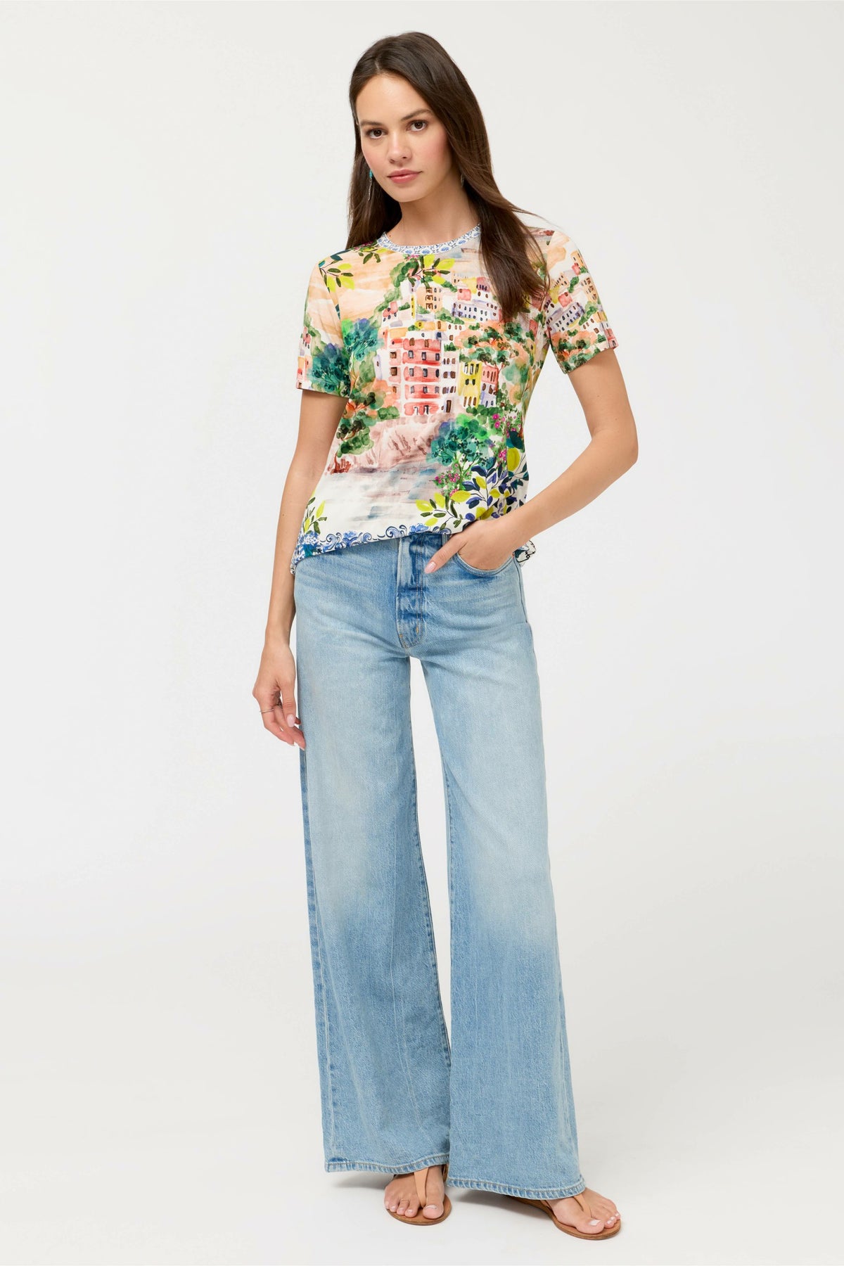The Janie Favorite Short Sleeve Crew Neck Tee
