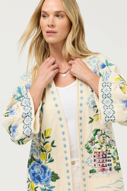 BIYA SHORT KIMONO