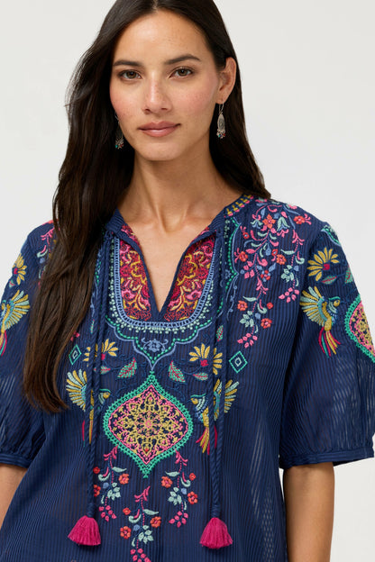 MARGOT SHORT SLEEVE BLOUSE