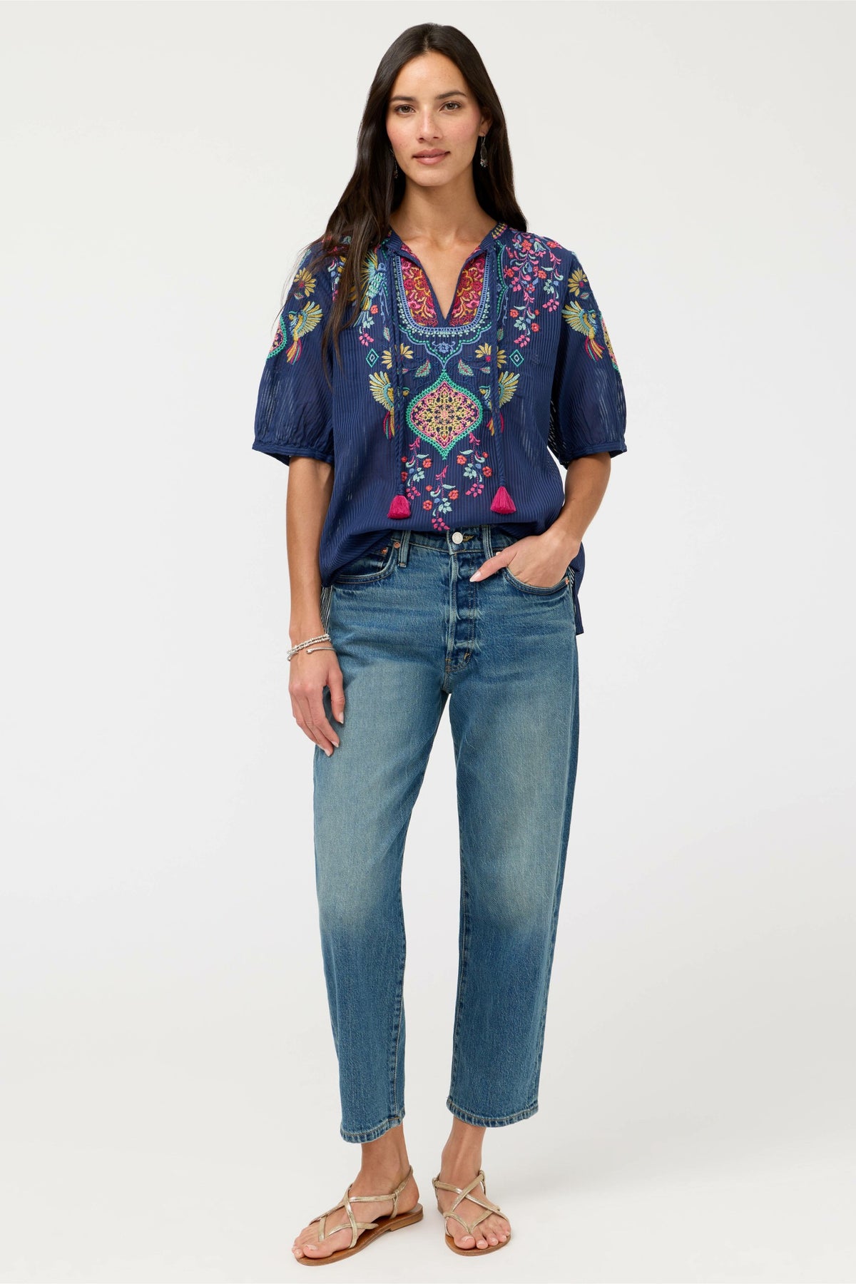 MARGOT SHORT SLEEVE BLOUSE
