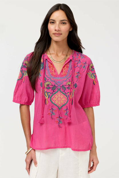 MARGOT SHORT SLEEVE BLOUSE