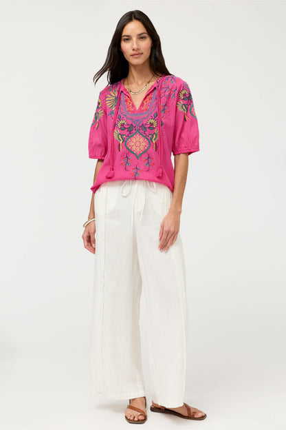 MARGOT SHORT SLEEVE BLOUSE